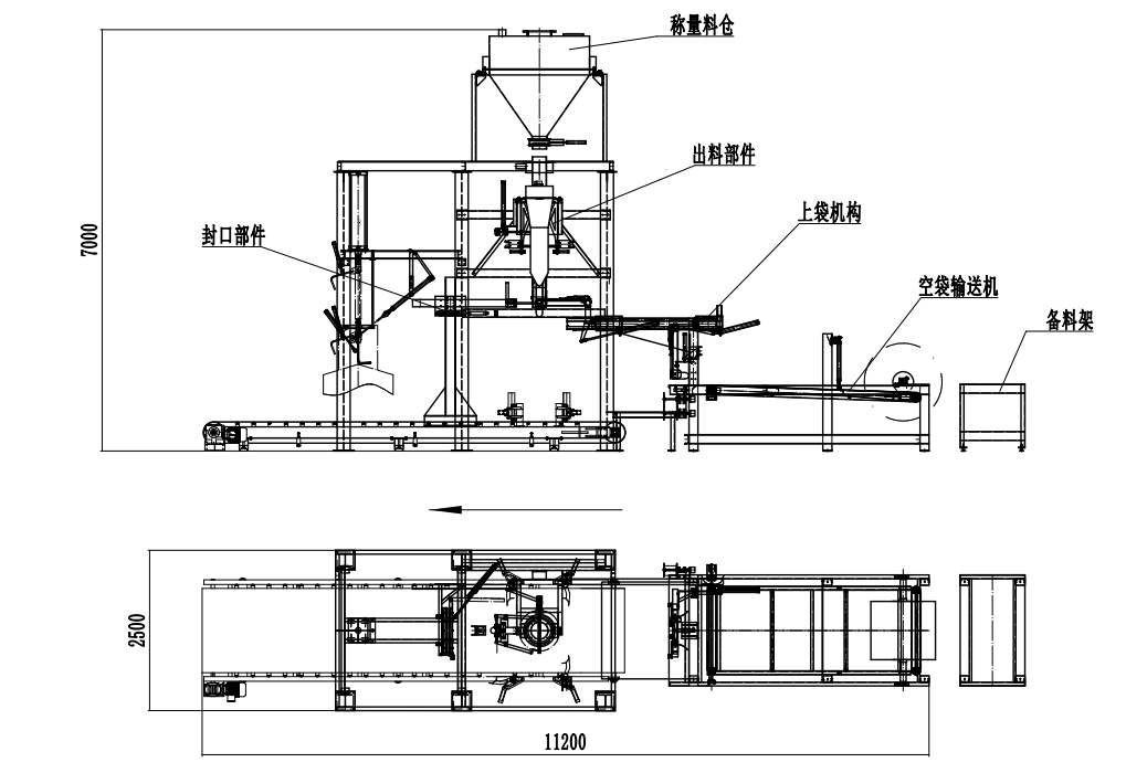 全自動(dòng)噸袋包裝秤，全自動(dòng)噸袋包裝機(jī)，全自動(dòng)大袋包裝秤
